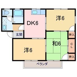 ファミール田の上の物件間取画像